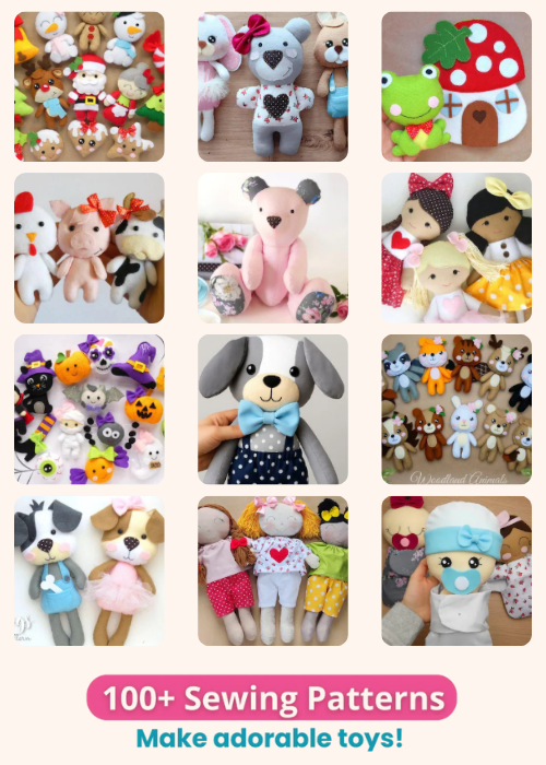 Over 100 PDF Sewing Patterns Bundle