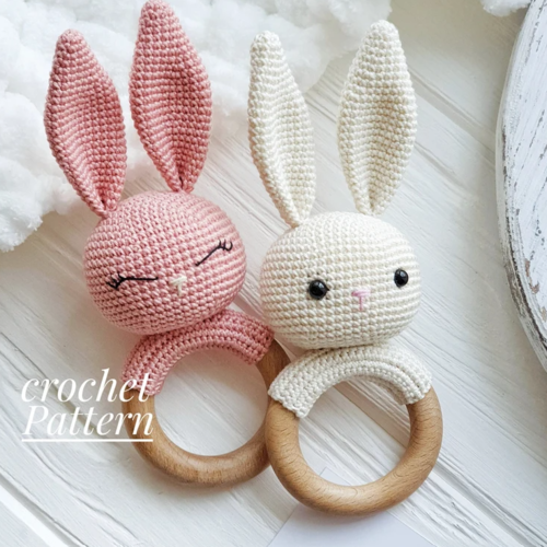 Bunny Rattle | Rabbit Baby Rattle