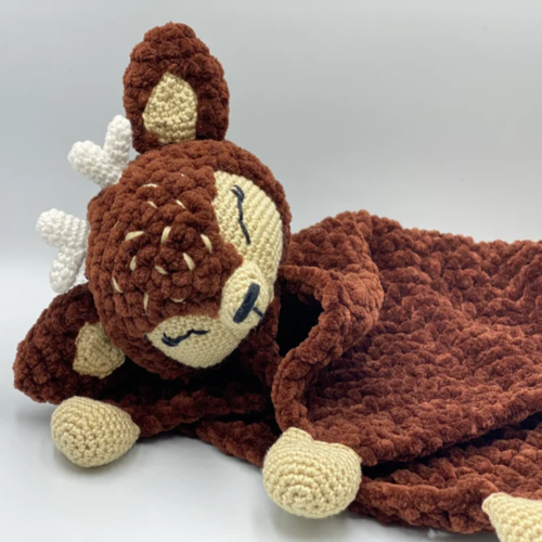 Crochet Pattern - Cuddly deer / Crochet pattern - Cuddly deer