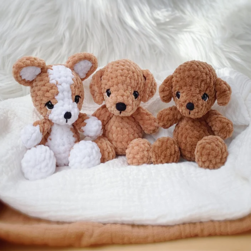 Crochet dog pattern crochet puppy pattern bundle