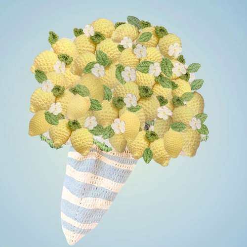 Flower Bouquet Crochet Pattern Lemon Crochet Blanket Pattern