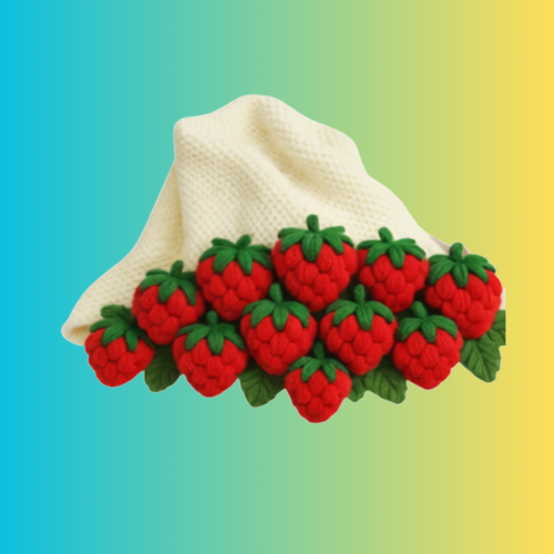 Crochet Pattern | Flower Strawberry