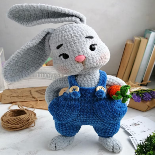 Crochet bunny pattern / Stuffed bunny / Crochet animals