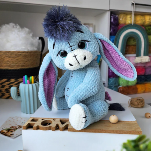 donkey crochet pattern, crochet donkey