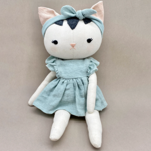 Cat doll sewing pattern - Instant Download pdf Sewing Pattern