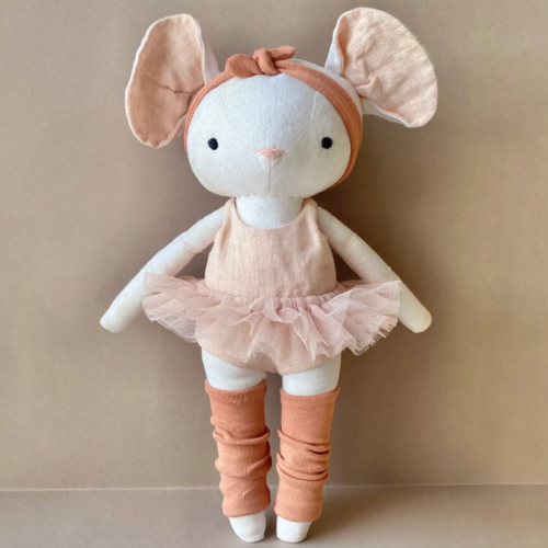 Mouse with Ballerina Outfit - Instant Download Sewing Pattern.