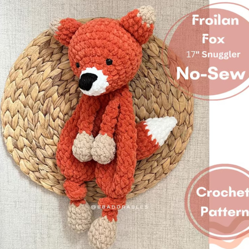 No-Sew Fergus&Froilan Foxes Snugglers