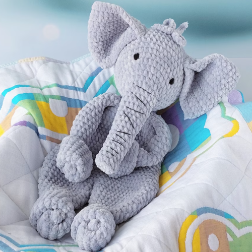 Pattern Crochet Animal, Baby Elephant Comforter